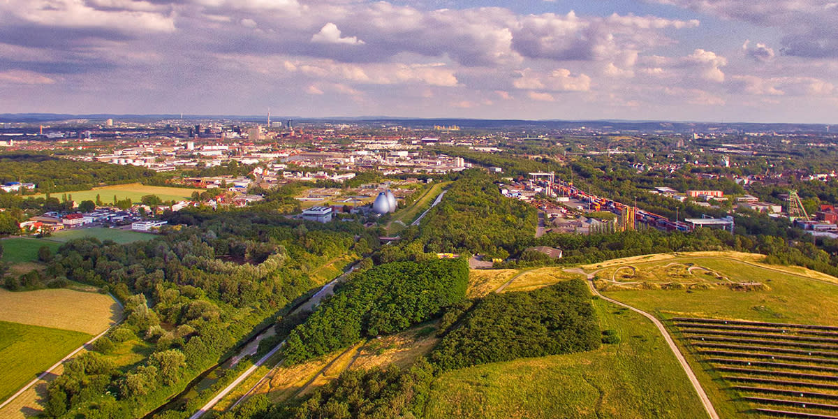  Aerial view, North Rhine Westphalia