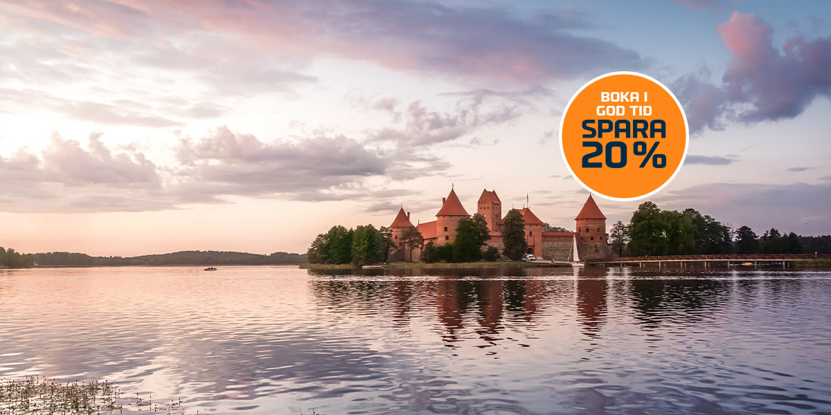 Book early and travel with DFDS to Baltics, SE