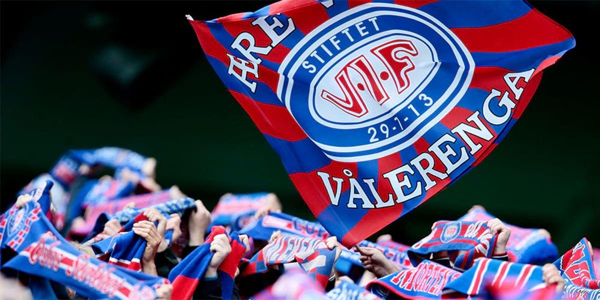 Vålerenga football club flag