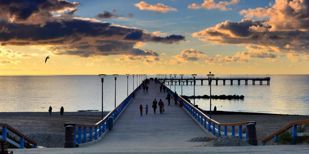 Pier in Lithuania 