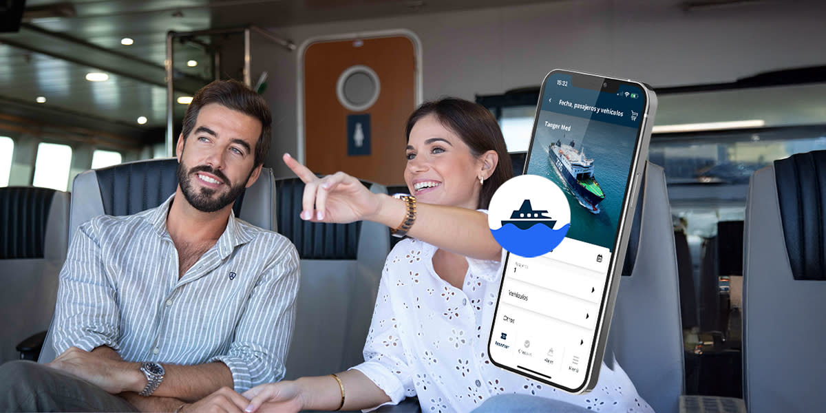 FRS/DFDS Ferry App Couple On Board FRS-DFDS-Ferry-App-Couple