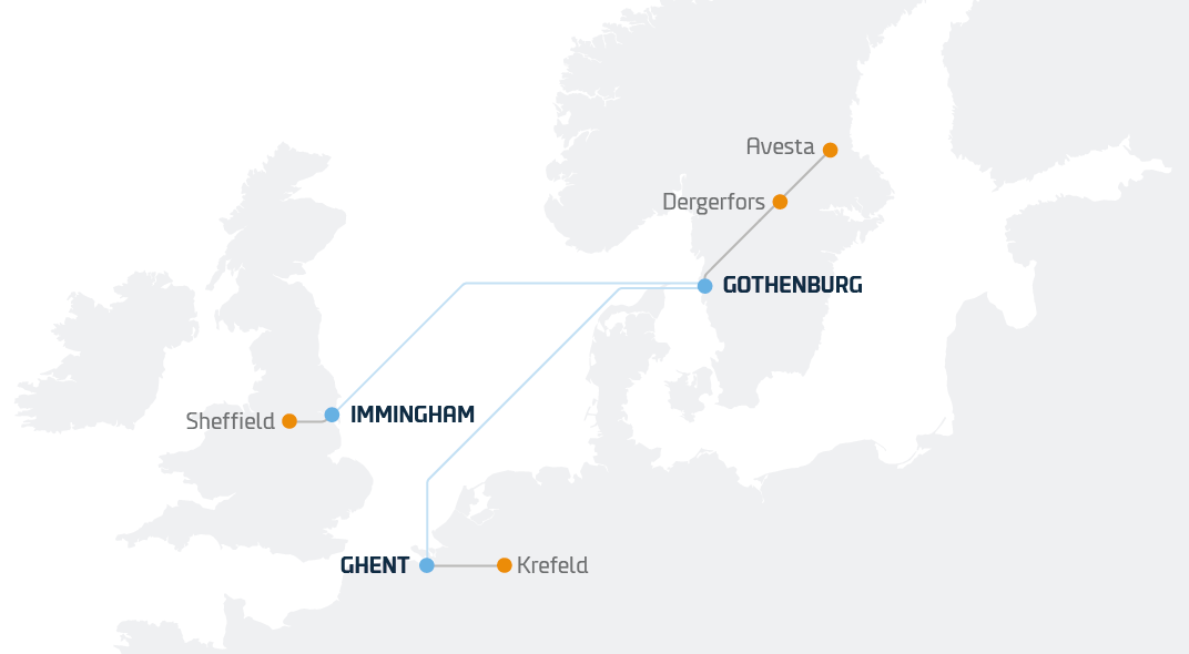 Outokummun asiakasesimerkki | Alakohtaiset ratkaisut | Logistiikka | DFDS  (FI)