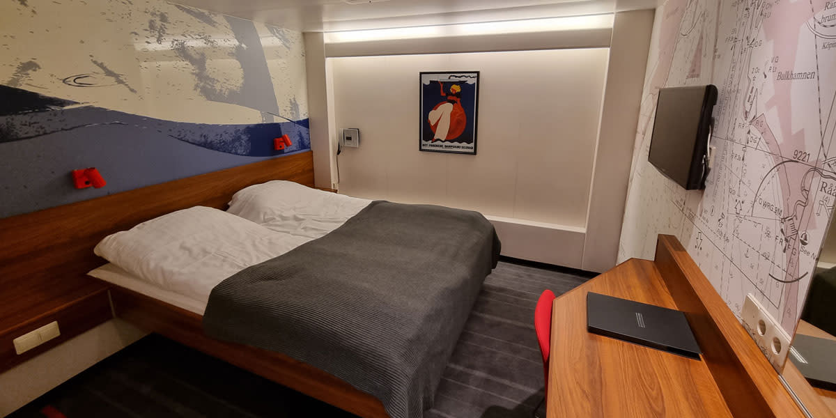 Innvendig Commodore lugar - Crown Seaways