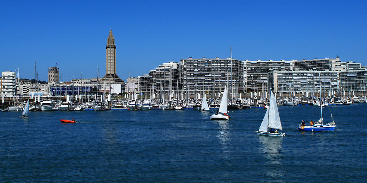 Le Havre sailing boats