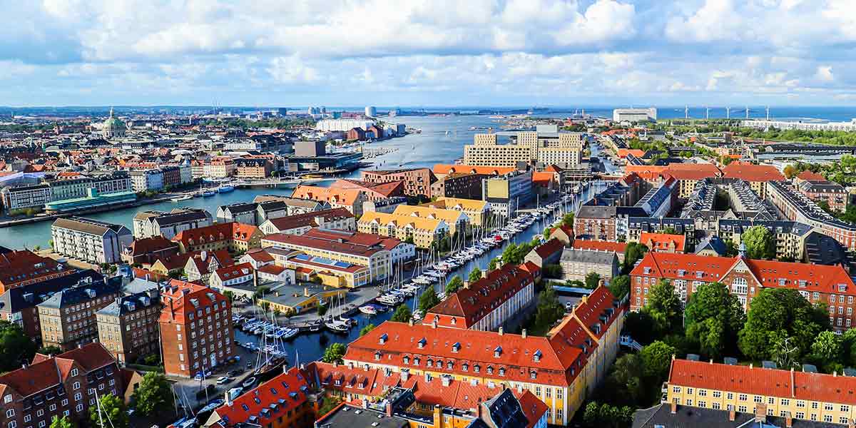 København fra luften