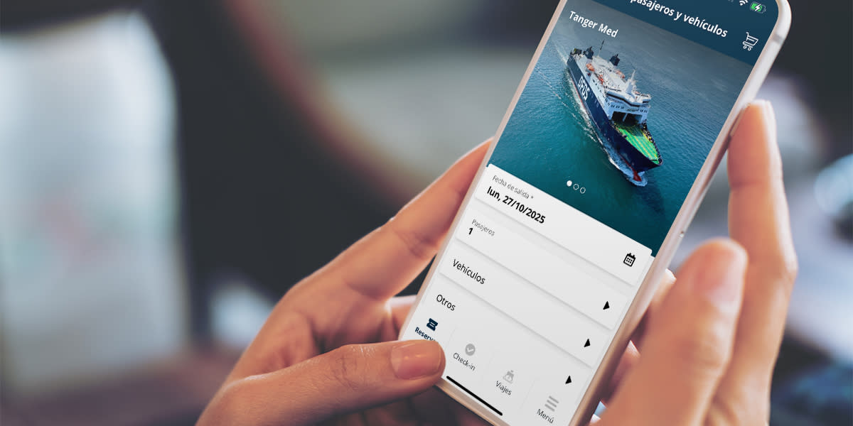 Strait of Gibraltar App FRS/DFDS Ferry App