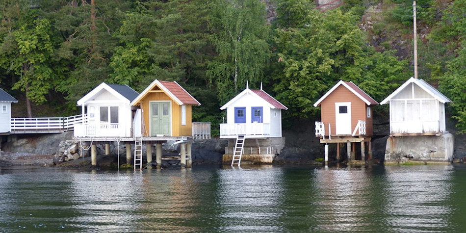 Fjord mini houses in Oslo 