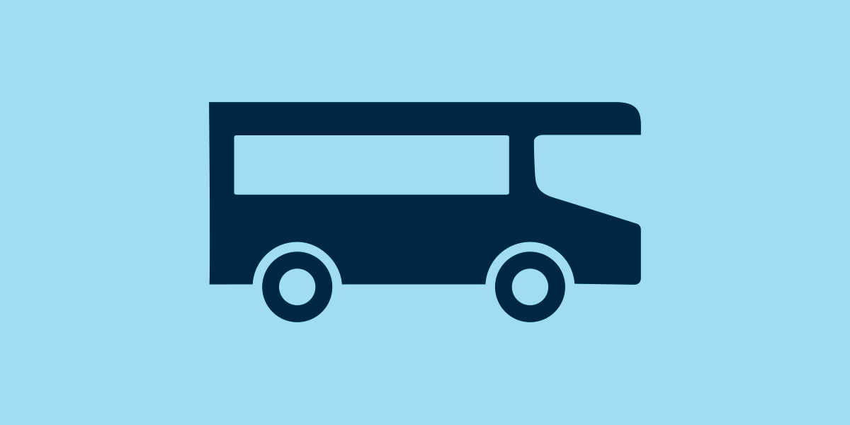 Bus transfer icon