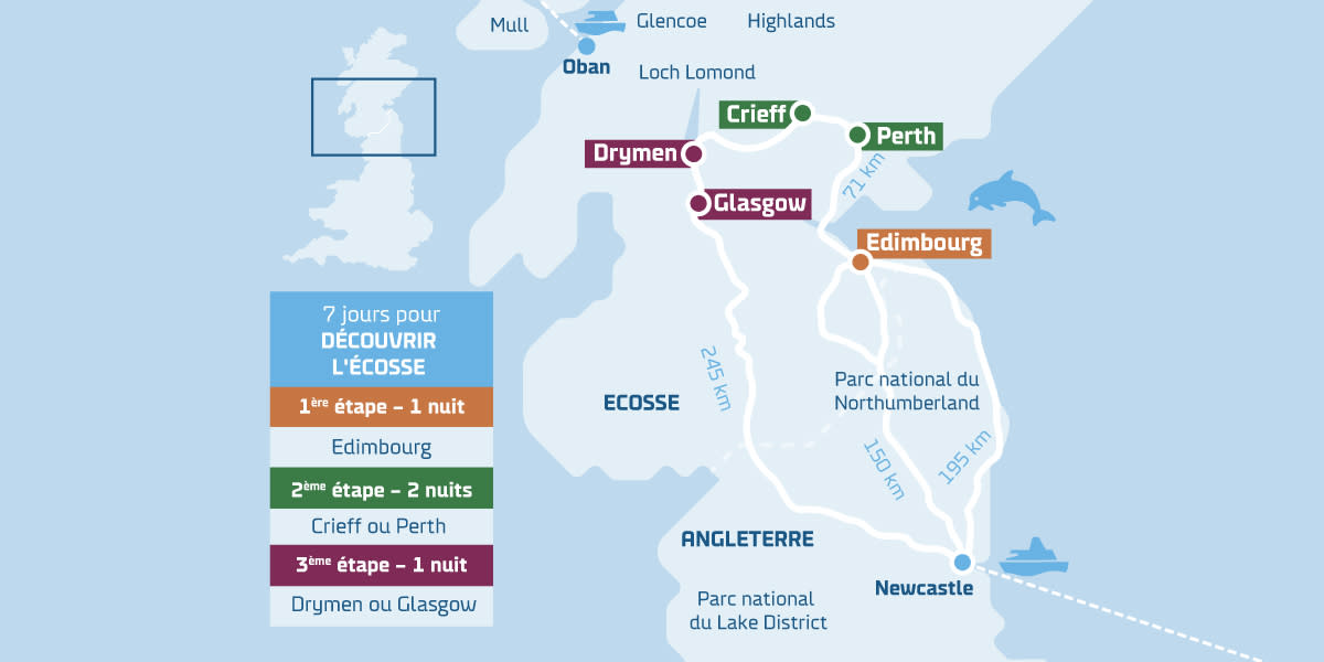 ROUTE MAP Scotland FR