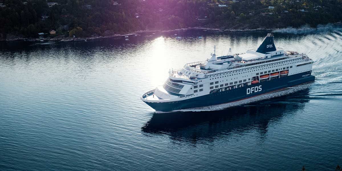 DFDS skib Pearl Seaways sommer