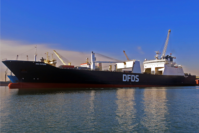 DFDS vessel Ark Futura