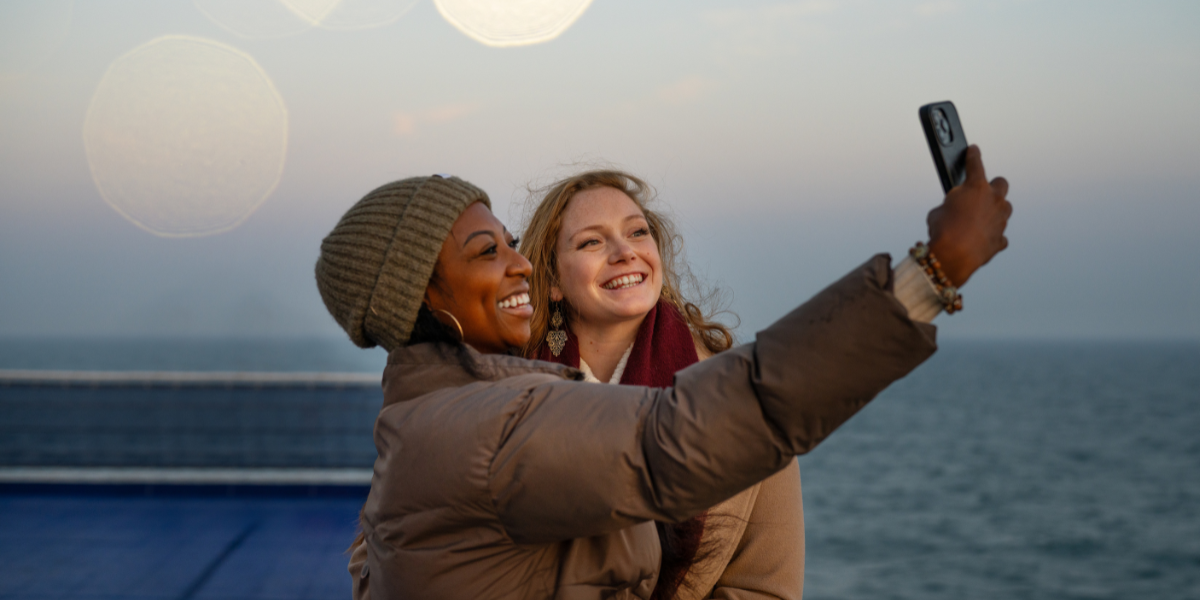 Girls taking selfie - share your tales of togetherness