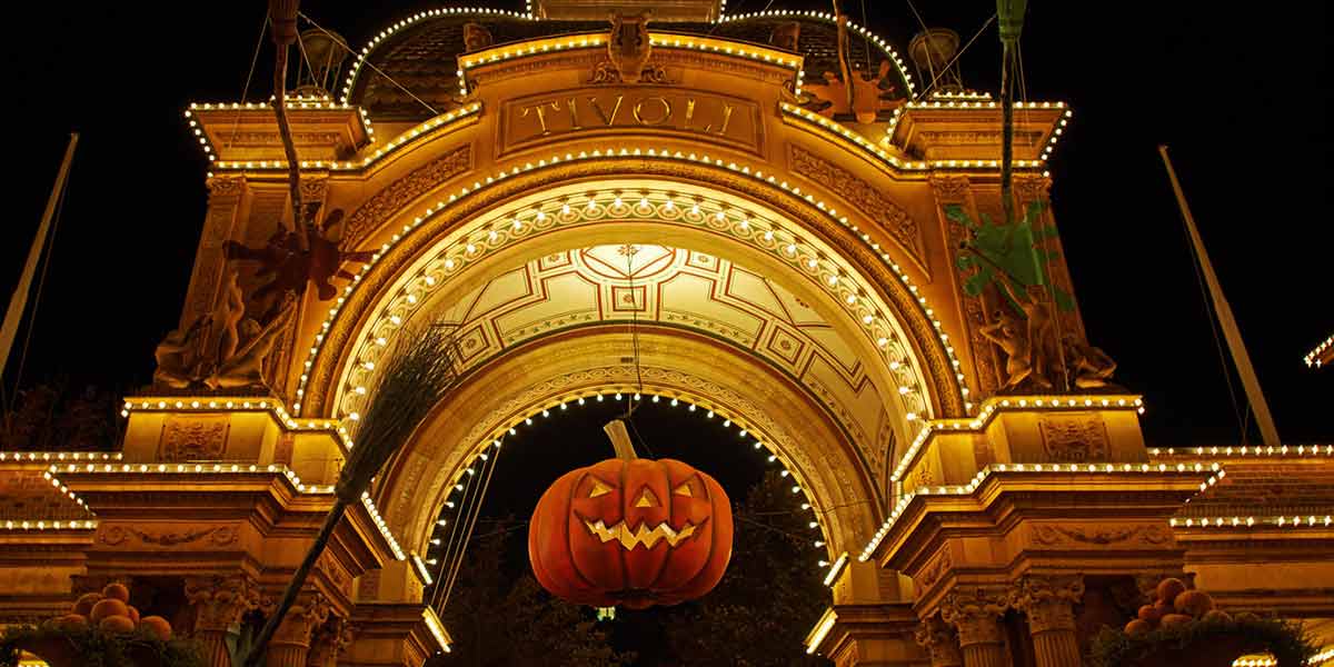 Halloween in Tivoli - entrance 
