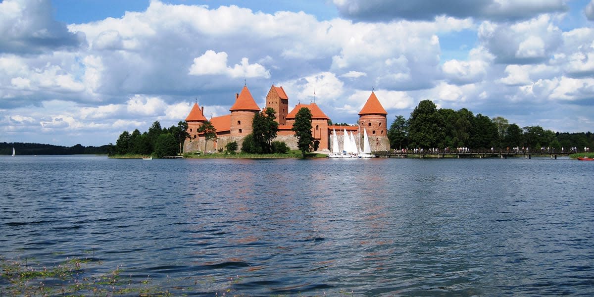 Trakai slott i Litauen