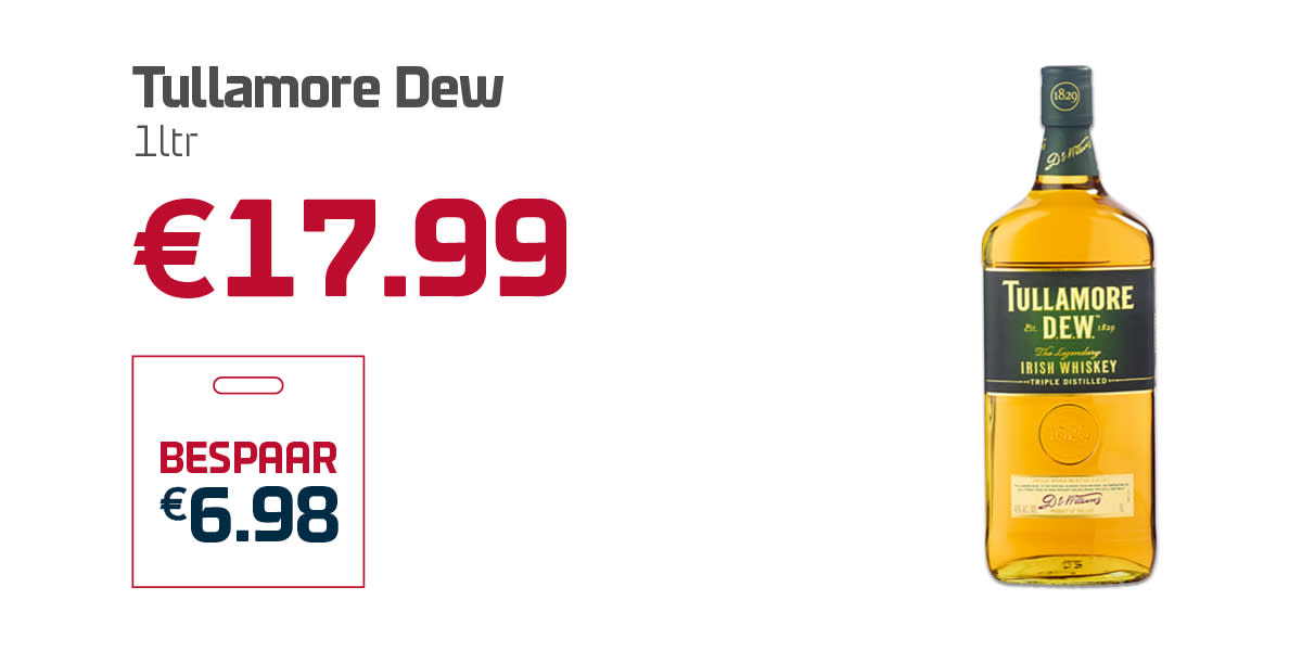 Tullamore Dew Duty Free JAN 26 NL