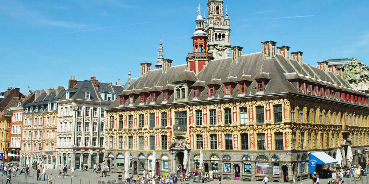 Vieille Bourse in Lille, France