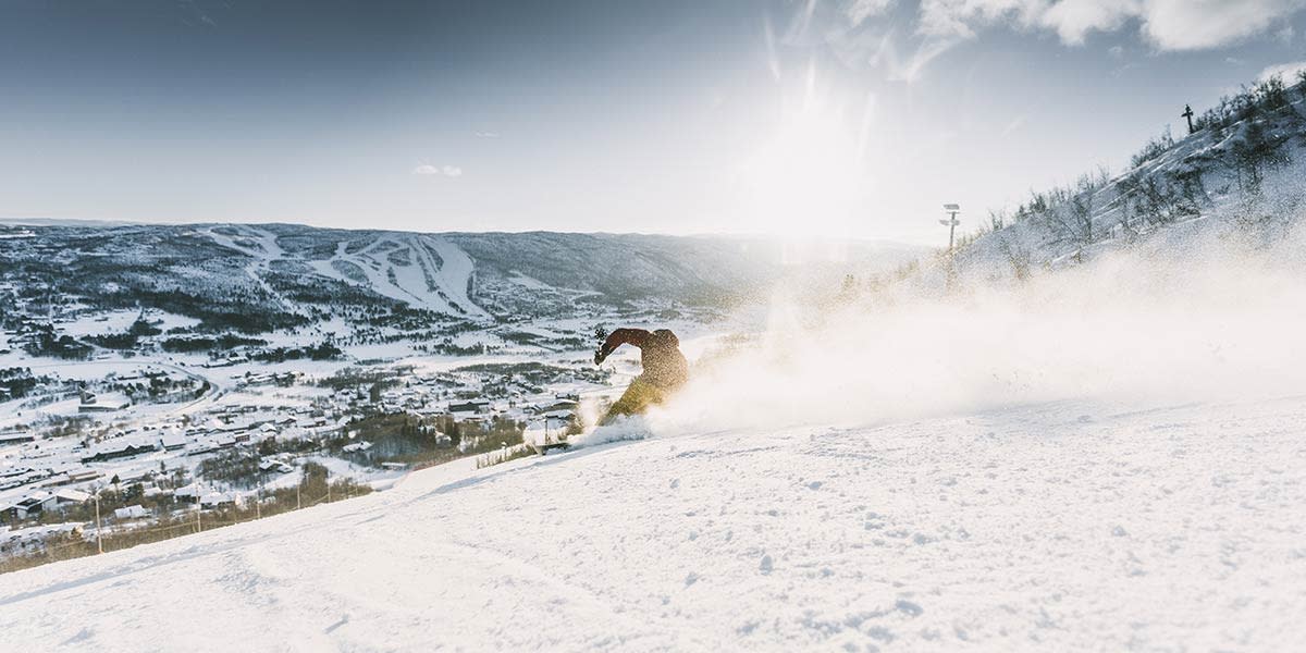 Alpint skiløb på Geilo, Norway - photocredit: Paul Lockhart