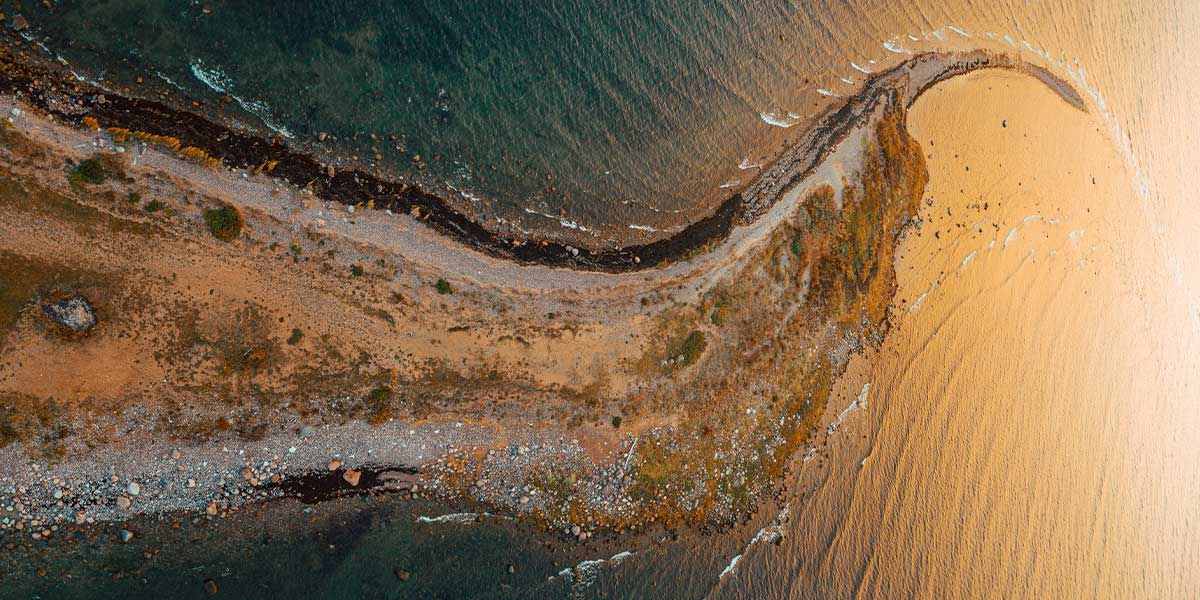 Coastline in Estonia