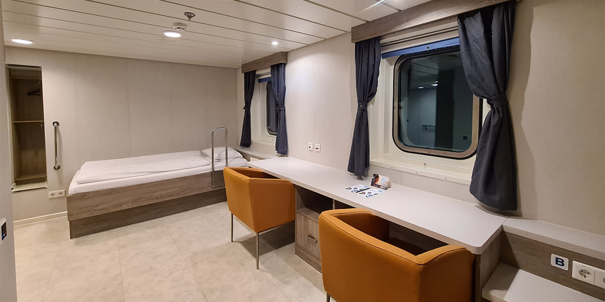 Accessible Cabins Luna Seaways / Aura Seaways