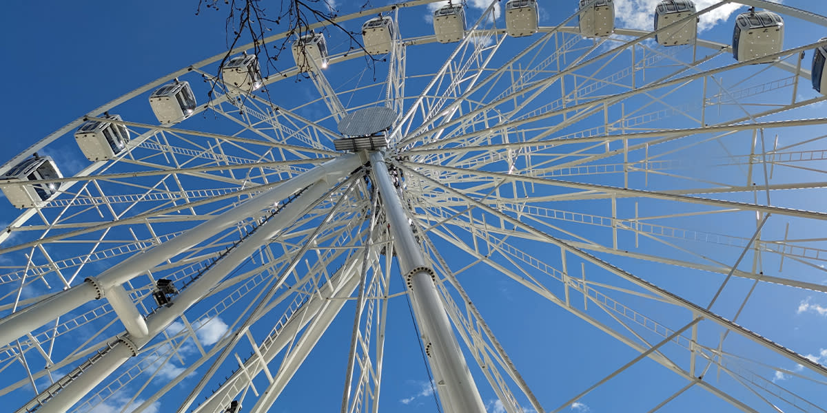 Observation wheel in Palanga