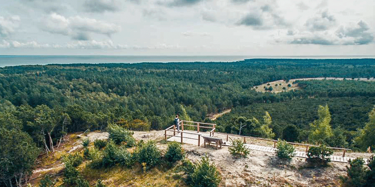 viewpoint nida nature landscape