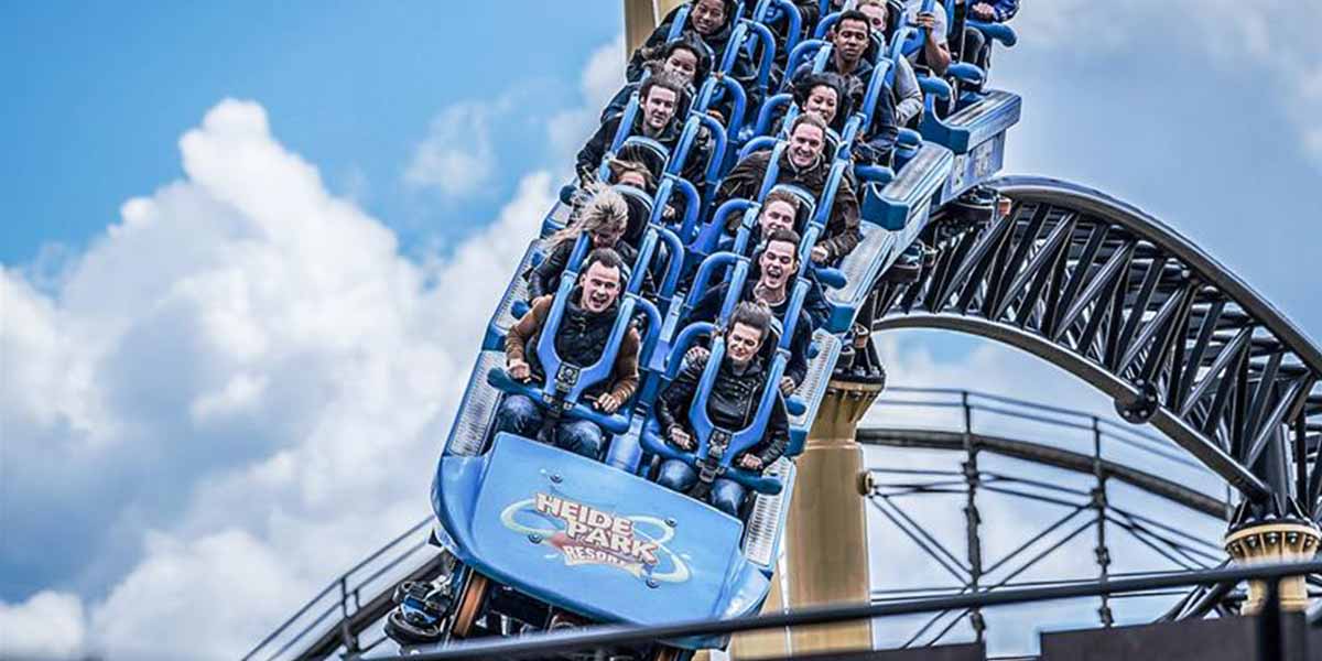 Heide Park - rollercoaster ride
