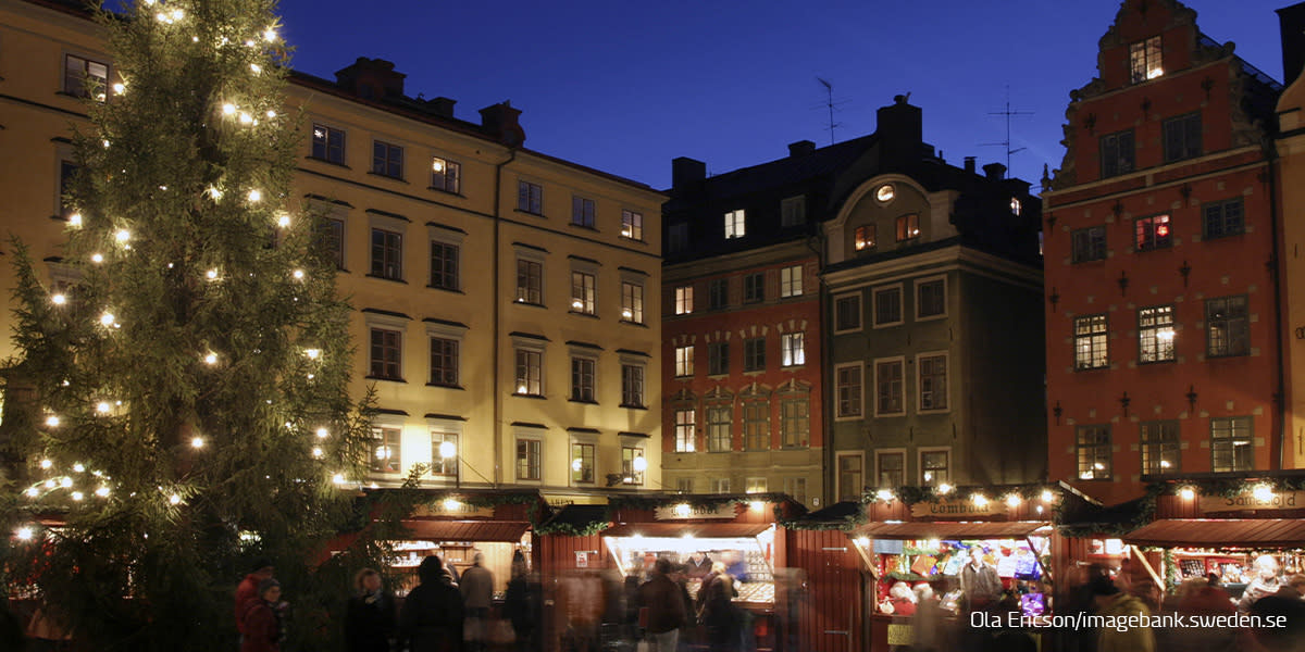 Stockholm christmas market