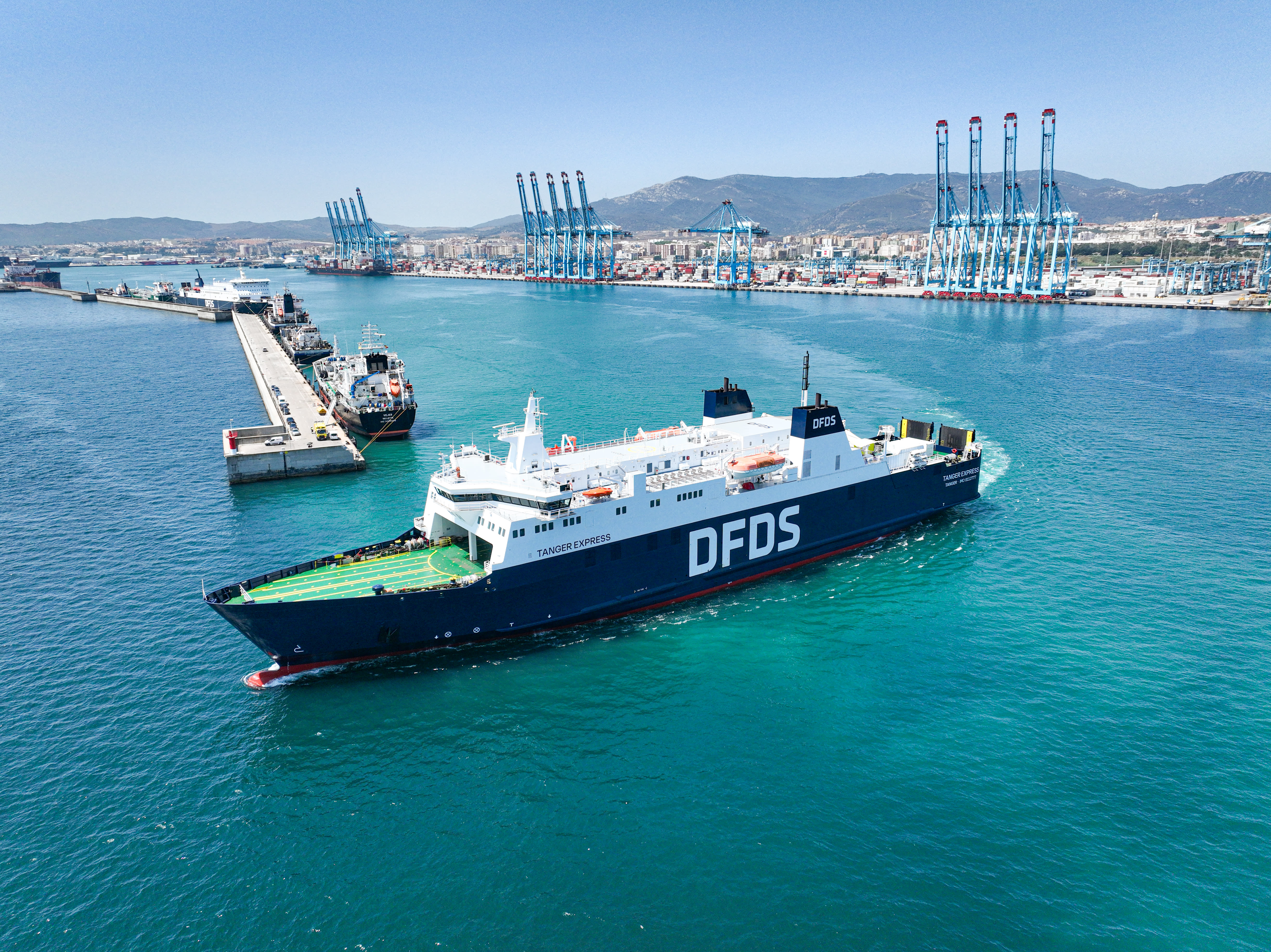 Tanger Express in Port of Algeciras