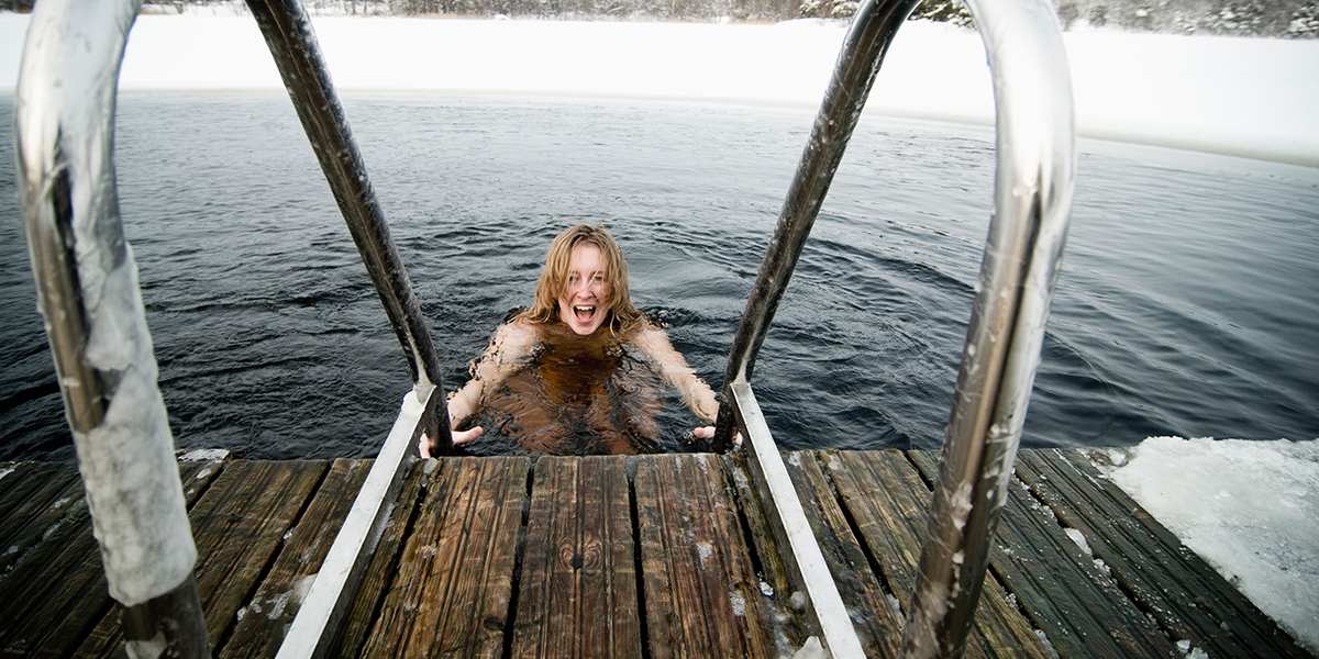 Sweden -  winter swim - PhotoCredit - Helena Wahlman 