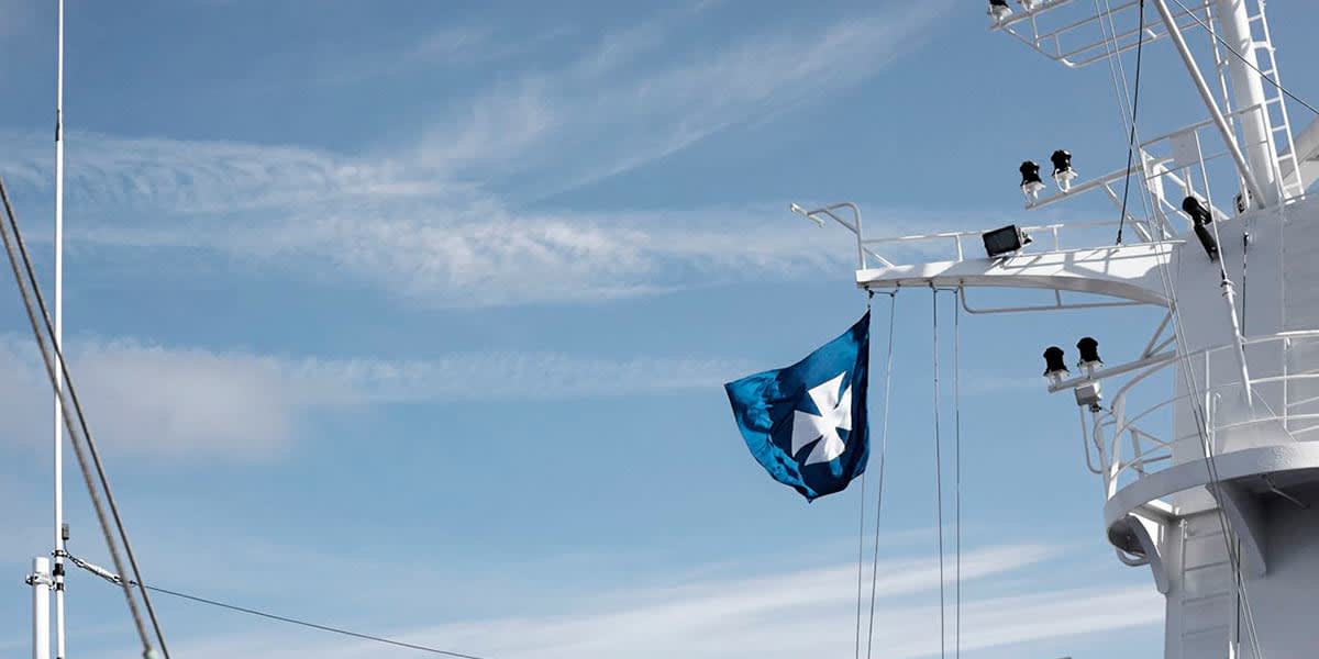 DFDS flag