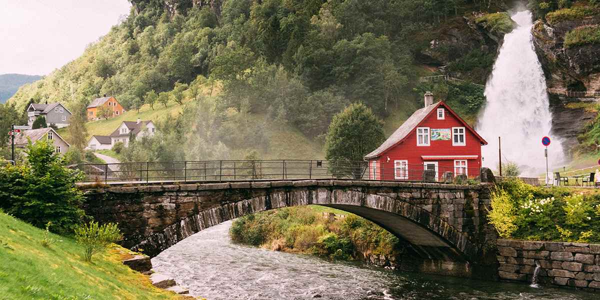 Norway, Steindalsfossen