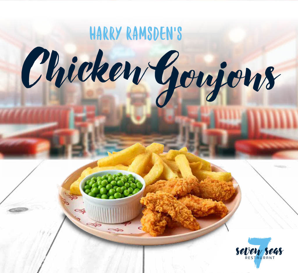 DFDS Seven Seas New Menu Items - Chicken goujons DFDS Seven Seas New Menu Items - Chicken goujons