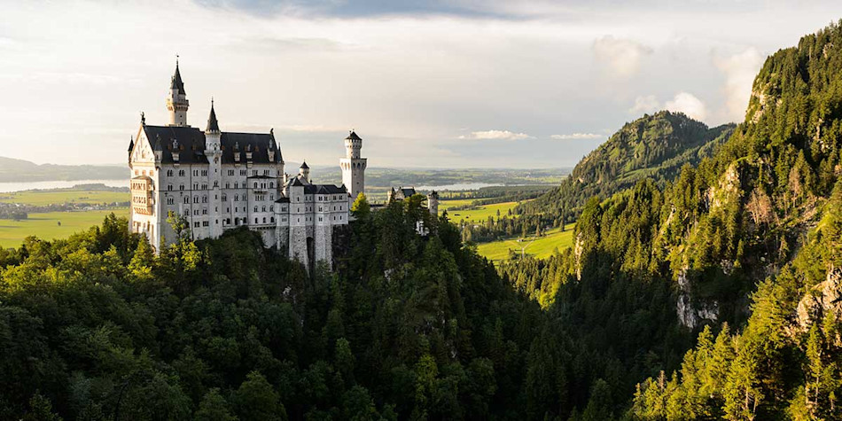 Schwangau castle in Germany 