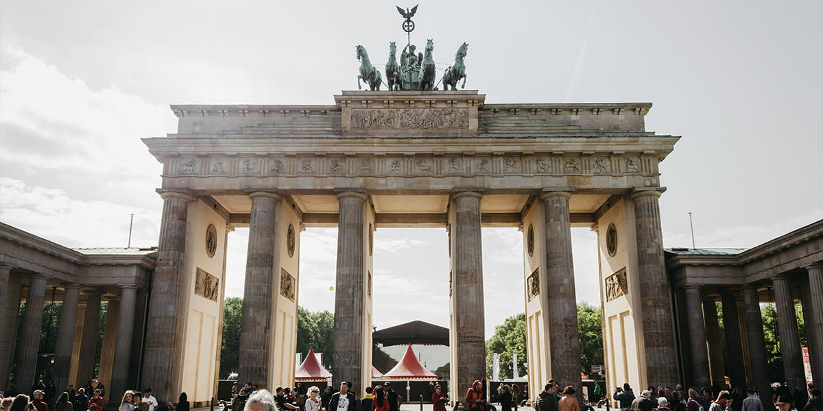 Brandenburg Gate in Germany DFDS