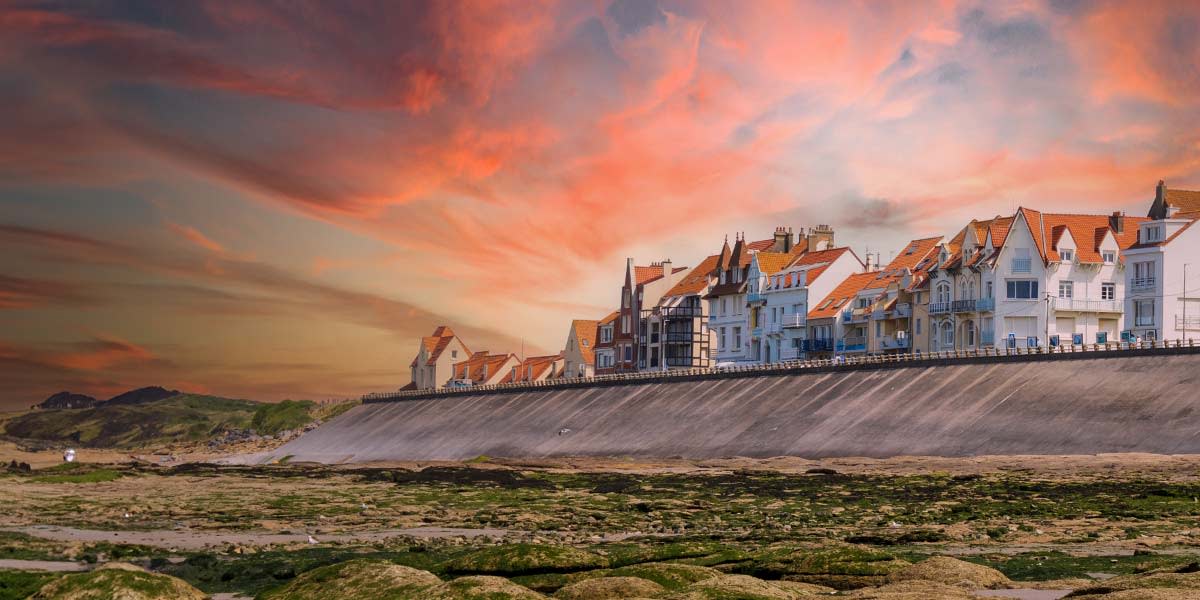 Hero Calais Beachfront Sunset