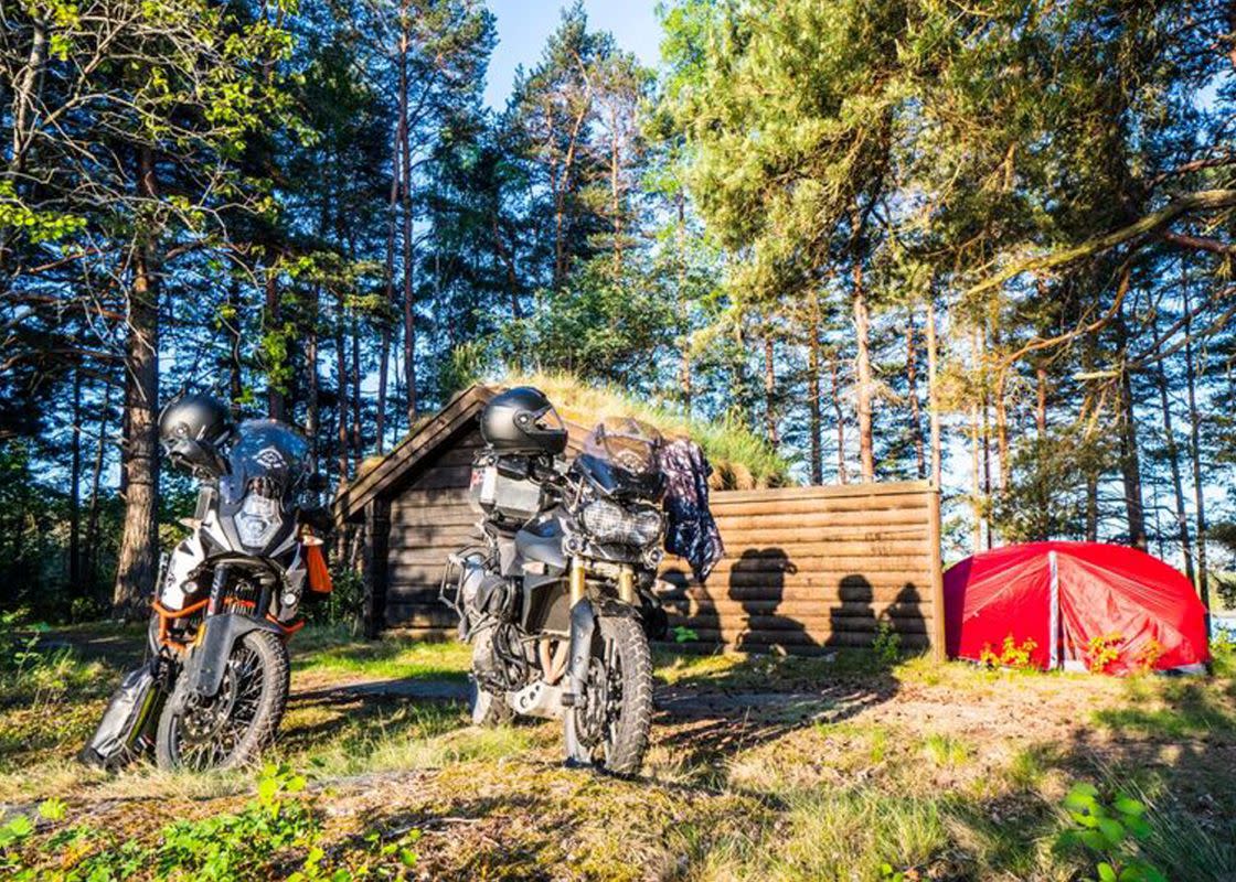 Motorbike in Sweden