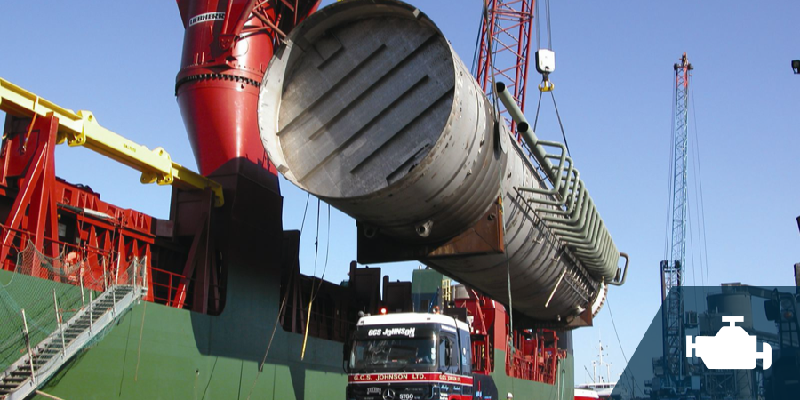 DFDS project cargo Project cargo with icon