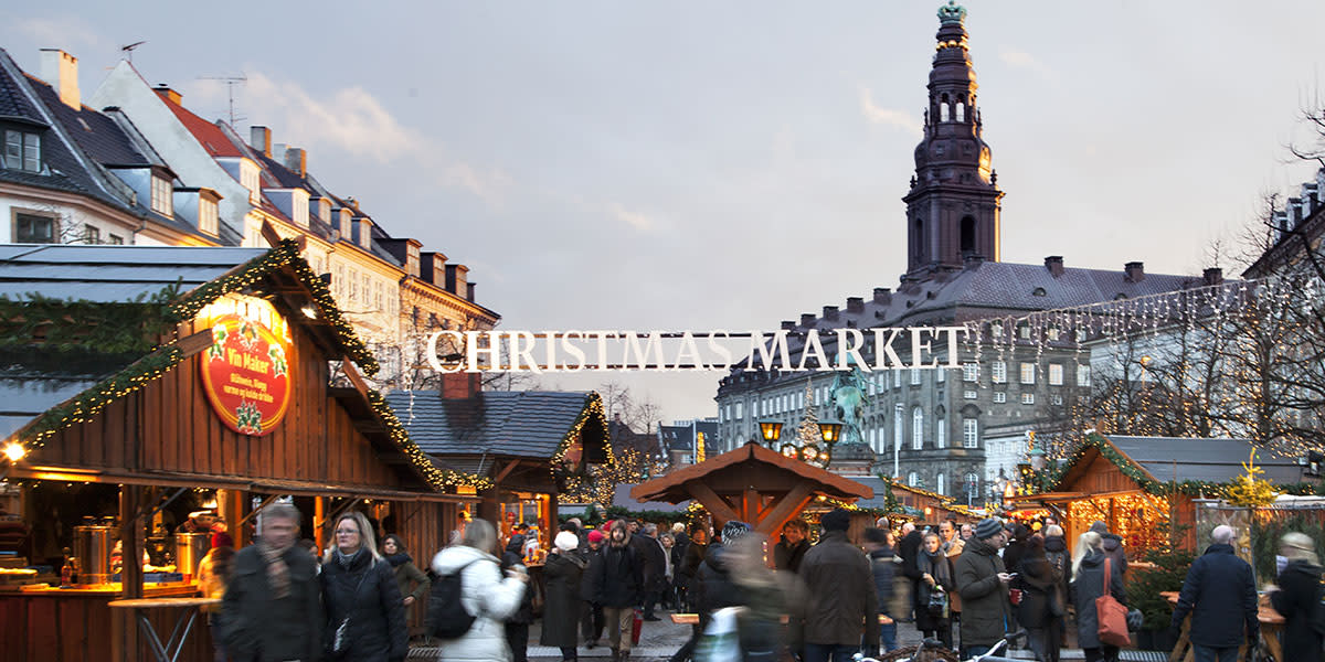 Christmas market, Copenhagen - Photo Credit: Kim Wyon