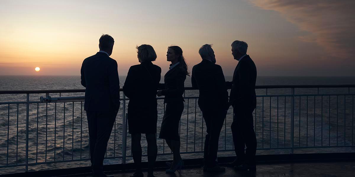 DFDS BusinessCruise - ude på dæk DFDS BusinessCruise - ude på dæk