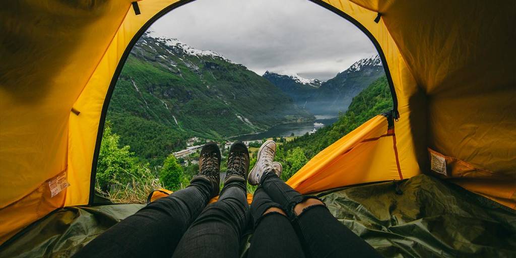 Camping in Norway - Photo credit: Samuel Taipale - VisitNorway