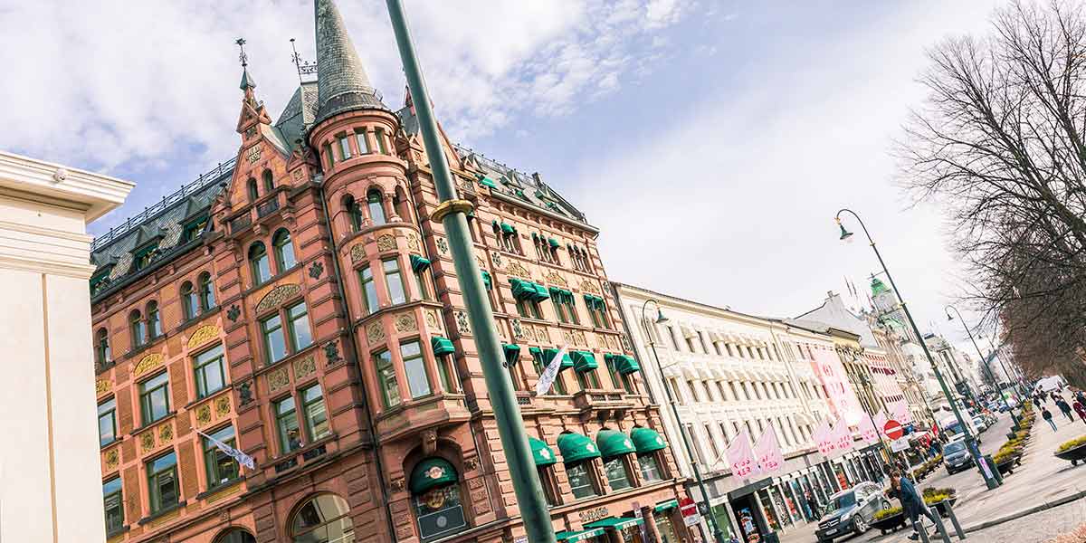 Old historical building Oslo - Didrick Stenersen