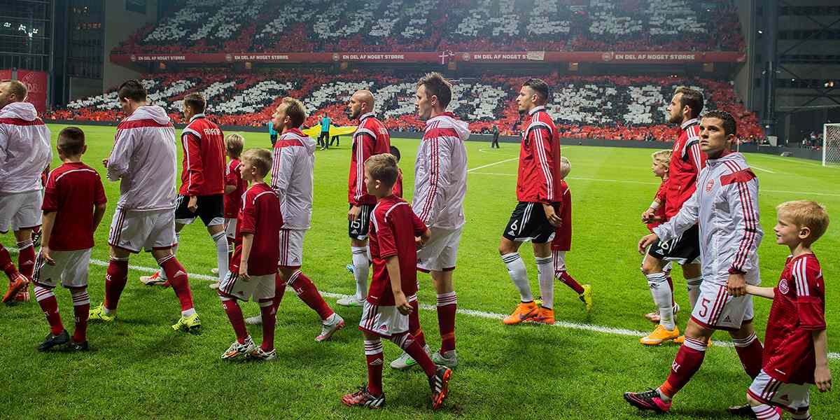 Football stadium in Copenhagen