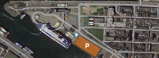 Parking IJmuiden terminal 2023 560x205