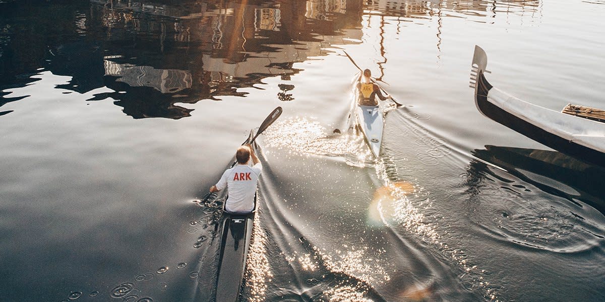 Spring in Copenhagen, kayak - Photo Credit: Astrid Maria Rasmussen