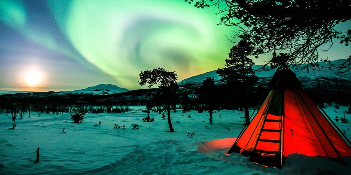 Camping in Sweden
