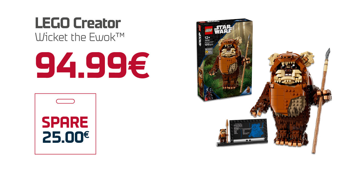 Lego Ewok Duty Free JAN 26 Lego Ewok Duty Free JAN 26