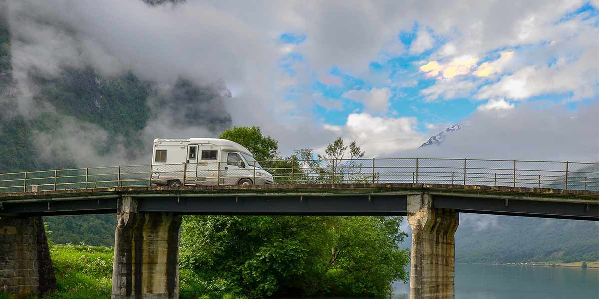 Caravan Camping in Norwary