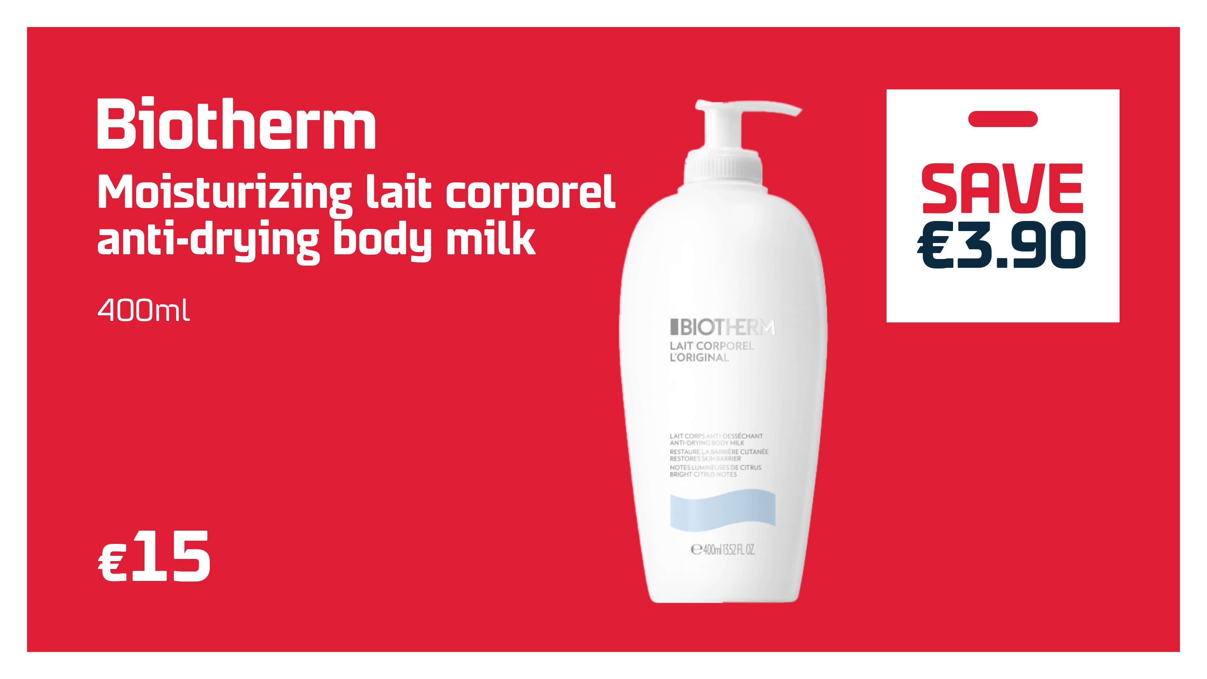 Biotherm milk | Sea Shop offers
