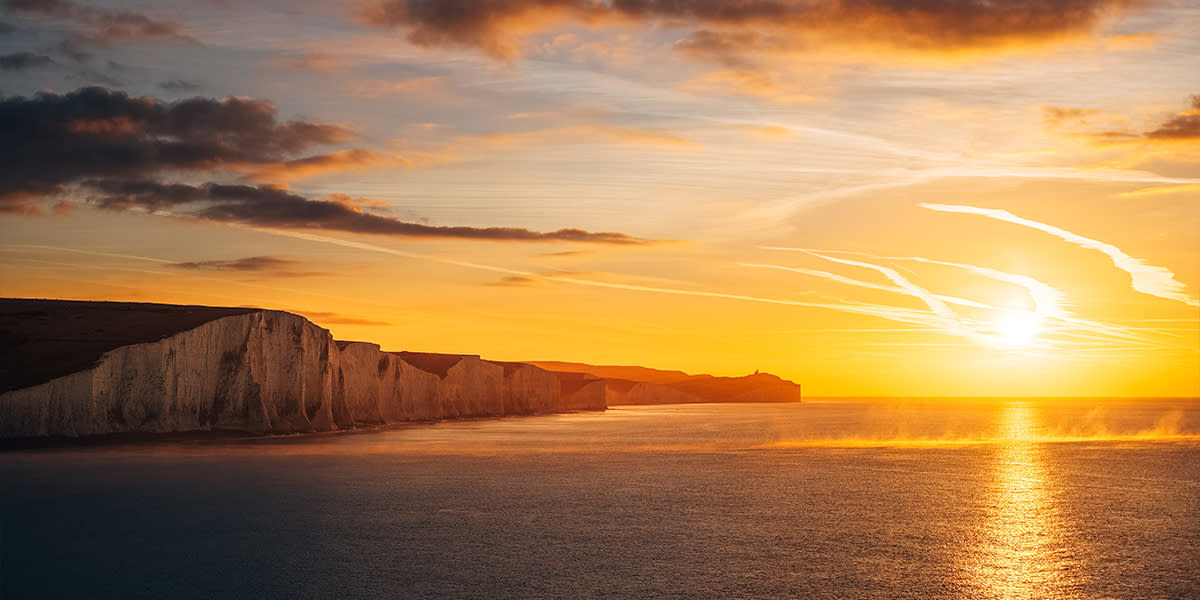 Eastbourne Sunset at the Coast