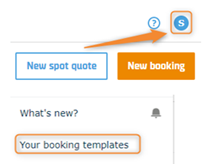 Create a booking template 2